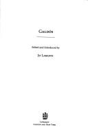 Cover of: Galdos by Jo Labanyi
