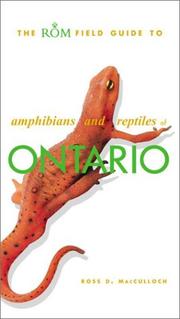 Cover of: The ROM Field Guide to Amphibians and Reptiles of Ontario