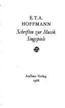 Cover of: Schriften zur Musik, Singspiele