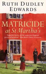 Cover of: Matricide at St. Martha's (Thorndike Large Print General Series)