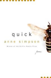 Cover of: Quick | Anne Simpson
