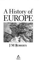 Cover of: A history of Europe