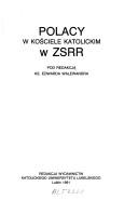 Cover of: Polacy w kościele katolickim w ZSRR