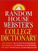 Cover of: Random House Webster's college dictionary. by 