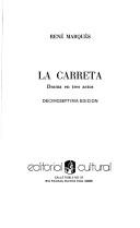 Cover of: La carreta: drama en tres actos
