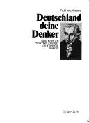 Deutschland deine Denker by Paul-Heinz Koesters