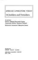 Cover of: Insiders and outsiders by editor, Eldred Durosimi Jones ; associate editor, Eustace Palmer ; editorial assistant, Marjorie Jones.