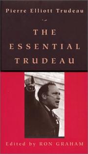 Cover of: The essential Trudeau