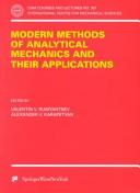 Cover of: Modern methods of analytical mechanics and their applications