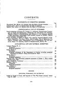 Cover of: Review of Department of Justice firearm prosecutions: hearing before the Subcommittee on Criminal Justice Oversight and the Subcommittee on Youth Violence of the Committee on the Judiciary, United States Senate, One Hundred Sixth Congress, first session ... March 22, 1999