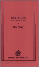 Cover of: Deflores and other plays