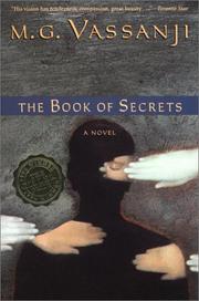 The book of secrets by M. G. Vassanji