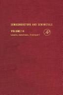 Cover of: Semiconductors and Semimetals: Cadmium Telluride (Semiconductors and Semimetals)