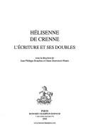 Cover of: Hélisenne de Crenne by sous la direction de Jean-Philippe Beaulieu et Diane Desrosiers-Bonin