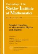 Cover of: Selected Questions of Mathematical Physics and Analysis (Proceedings of the Steklov Institute of Mathematics)