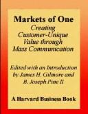 Cover of: Markets of one | 