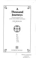 Cover of: A thousand journeys by Ken Winkler