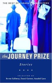 Cover of: The Journey Prize Stories 18: From the Best of Canada's New Writers (Journey Prize Stories)