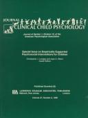 Empirically Supported Psychosocial Interventions for Children by Christopher J. Lonigan