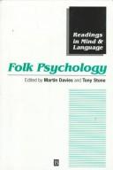 Cover of: Folk Psychology by 