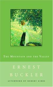 Cover of: The Mountain and the Valley (New Canadian Library)