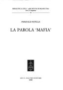 Cover of: La parola 'Mafia'
