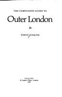 Cover of: The companion guide to outer London