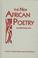 Cover of: The new African poetry