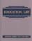 Cover of: Education law