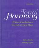 Cover of: Tonal Harmony with an Introduction to 20th Century Music