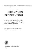 Cover of: Germanen erobern Rom by Rigobert Günther