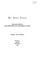 My dear Peter by Elizabeth McCutcheon