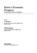 Cover of: Korea's economic prospects: from financial crisis to prosperity