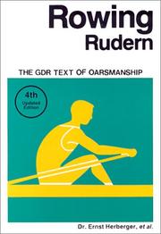 Cover of: Rowing/Rudern by Ernst Herberger