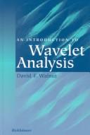 Cover of: An introduction to wavelet analysis