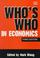 Cover of: Who's Who in Economics