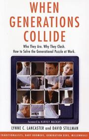 Cover of: When Generations Collide by Lynne C. Lancaster, David Stillman