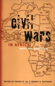 Cover of: Civil Wars in Africa: Roots and Resolution