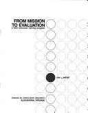 Cover of: From mission to evaluation: a field instructor training program.