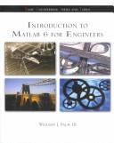 Cover of: Additional topics in animations, graphics, and Simulink: a supplement to Introduction to MATLAB 6 for engineers