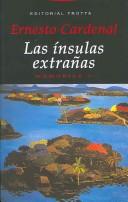 Cover of: Las ínsulas extrañas by Ernesto Cardenal