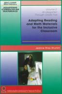 Cover of: Adapting Reading and Math Materials for the Inclusive Classroom: Kindergarten Through Grade Five (Adapting Curricular Materials, V. 2)