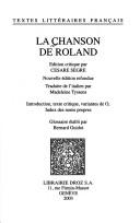 Cover of: La chanson de Roland