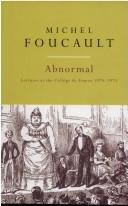 Cover of: Abnormal by Michel Foucault