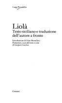 Cover of: Liolà by Luigi Pirandello