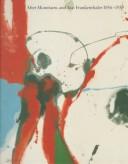 Cover of: After Mountains and Sea: Frankenthaler 1956-1959.