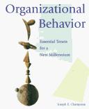 Cover of: Organizational behavior by Joseph E. Champoux