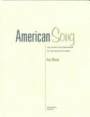 Cover of: American song