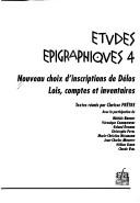 Cover of: Nouveau choix d'inscriptions de Délos: Lois, comptes et inventaires