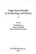 Cover of: Anglo-Saxon studies in archaeology and history, 2